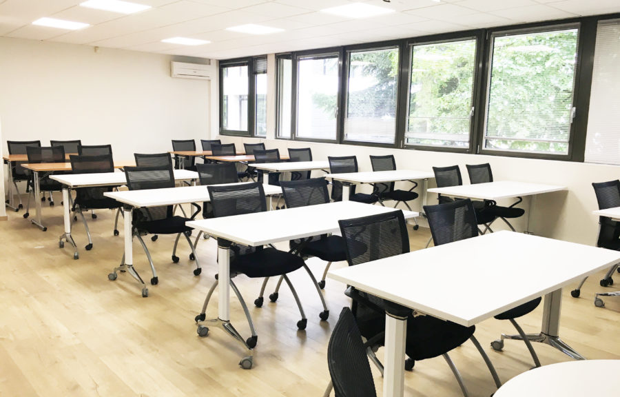 Salle d'examen ou de formation 30 places Salle de réunion Théâtre Bordeaux Lac